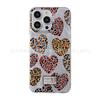 Japanese and Korean Leopard Print Love for iPhone17promax Mobile Phone Case 16 Creative 15/14/13/12/11 Apple