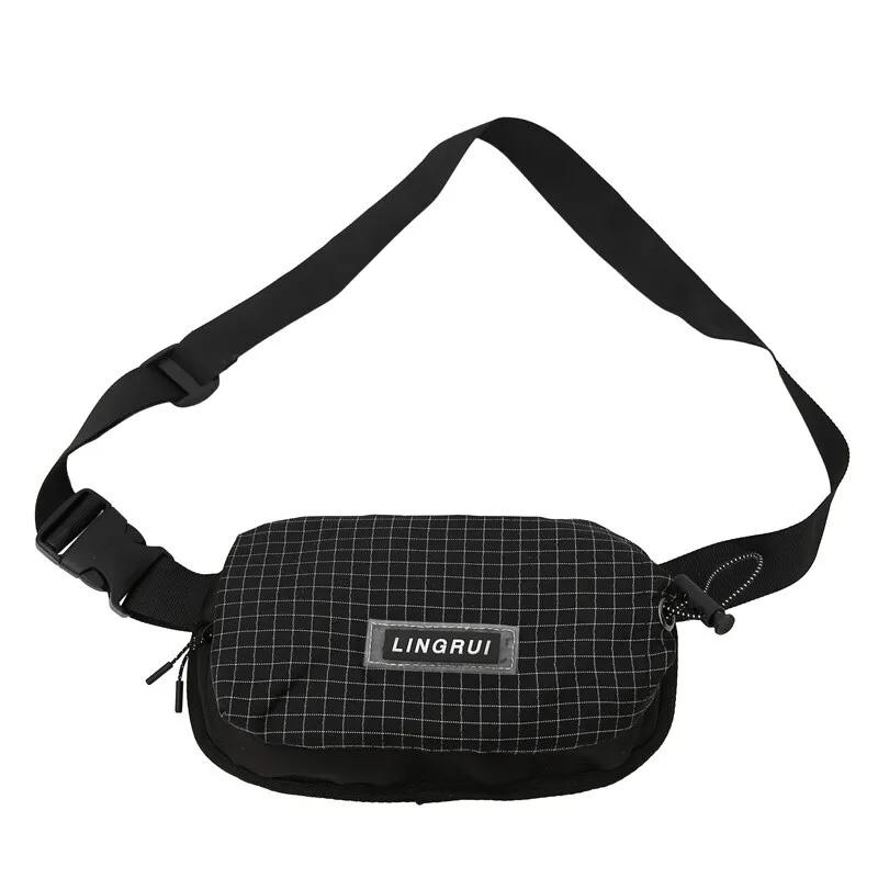 

Unisex Commuter Sling Bag Lightweight Casual Crossbody Bag with Water Cup Holder Men s And Women s Shoulder Bag for Travel