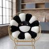 Kawaii Sunflower Stuffed Cushion Doll Flower Cute Smile Rainbow Sunflower Decorative Pillow Plush Toy Office Back Cushion Gift