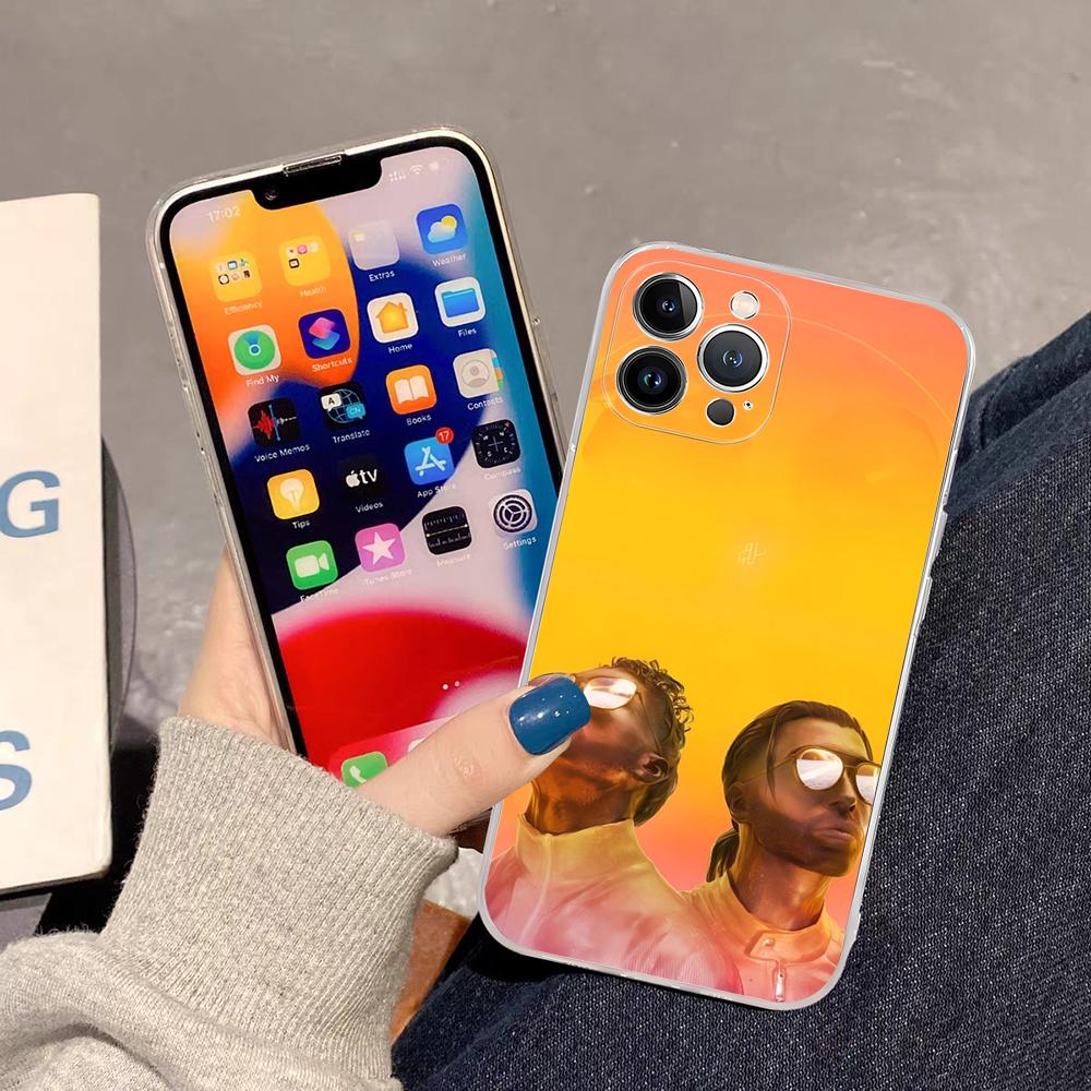 P-PNL Q-QLF Rapper Handyhülle Für iPhone 16 15 14 11 12 13 Mini Pro XS Max Hülle 6 7 8 Plus X Funda Schale