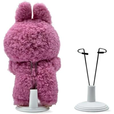 Labubu için 3'lü Bebek Teşhir Standı, Labubu Teşhiri için Ayarlanabilir Bebek Standı, Labubu Aksesuarları için Bebek Teşhir Standı, Bebek Teşhir Rafı