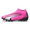 Puma Ultra Match Comfortable Low-Top MG (Rubber Short Studs) Soccer Shoes Men sneaker Pink Black White 107760-01