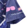 HARLEY DAVIDSON Overall handle Short sleeve Open collar shirt M Navy Men's Used