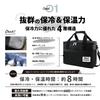 Outdoor Guide Recommended Cooler Box Large Capacity 20L, 4-Layer Insulated, Foldable, Compact Cooler Bag (Black)