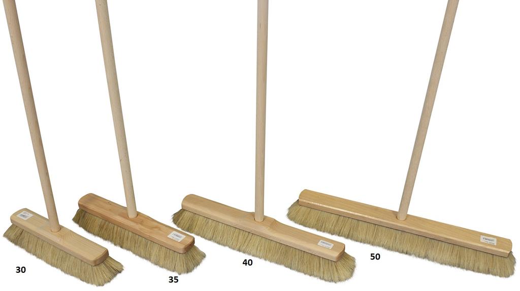 Natural Bristle Sweeper 50 With Handle - Zmio Nat 50