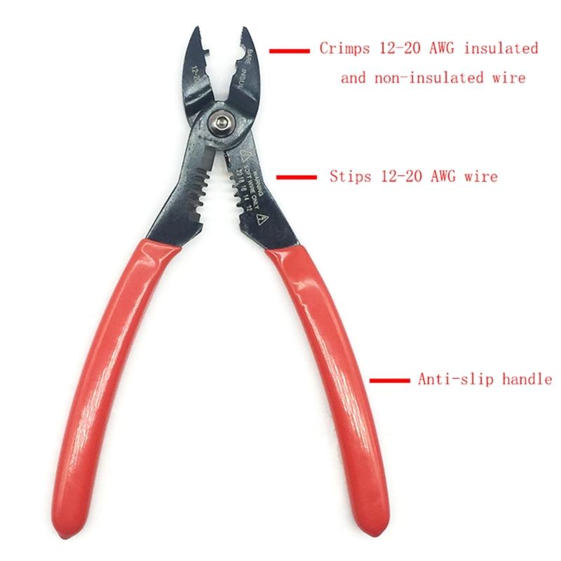 Spelacavi, Tagliacavi da 7 pollici, Spelacavi di precisione, Pinze taglia cavi a molla per impieghi gravosi per alluminio