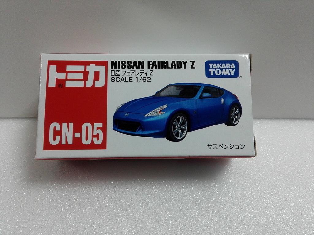 China Exclusive Tomica CN-05 Nissan Fairlady Z Crazy Miniature Car Circle with Case