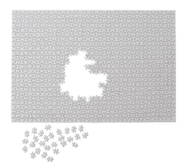

Yanoman in Jigsaw Compact Piece Ultimate Space Puzzle x 38 Plain White Difficulty Level Includes Request Service and Jigsaw Puzzle (Made Japan) білий
