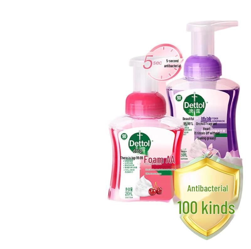 

Dettol Foaming Antibacterial Hand Wash Duo Pack