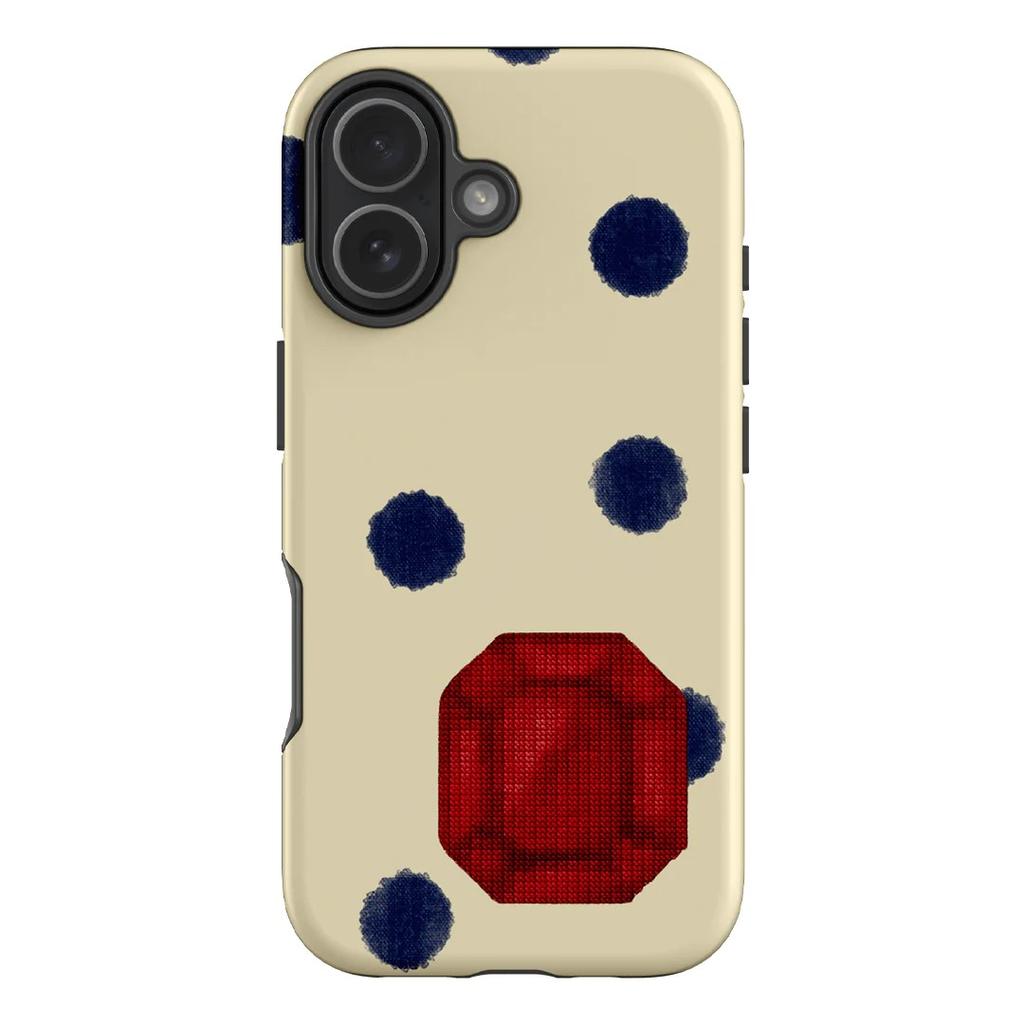 Clmj Polka Dot Phone Case For Samsung Galaxy A56 A36 A26 S26 S25 S24 S23 S20FE Ultra Plus Edge 5G Luxury Double-layer Back Cover