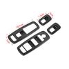 4pcs Window Lift Switch Panel Cover Trim for Dodge Charger 2011+ & Ram 2010-2017