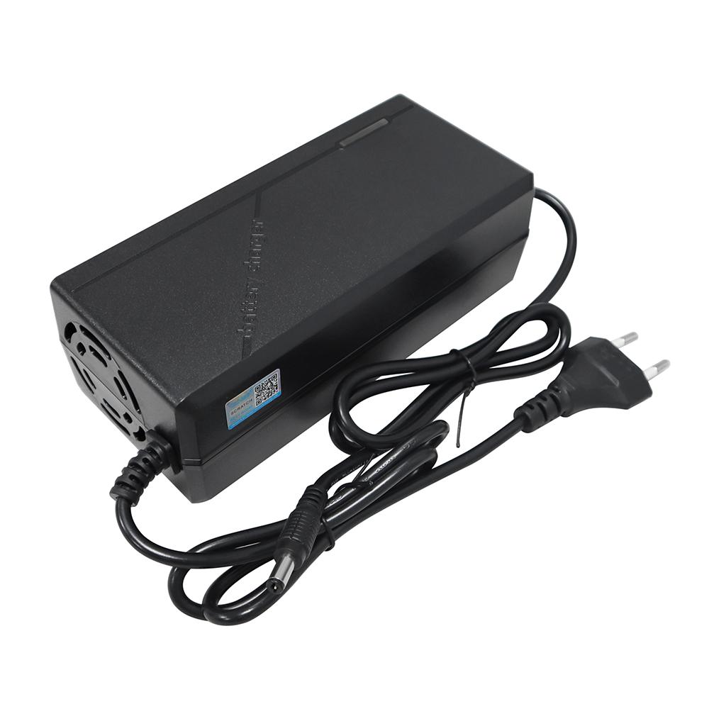 VariCore 60V 2A Li-ion Battery Charger 16S 67.2V Li-ion Battery Pack Charger Smart Power-off With Fan AC 100-240V