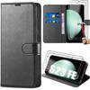 Case - BOOLING - Samsung Galaxy S23 FE - Shockproof Leather Effect - Card Pocket - Flexible