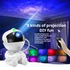 Starlit Sky Projector Night Light: Bedroom Ornament with Hug Star Style & Laser Fantasy Nebula Effect.