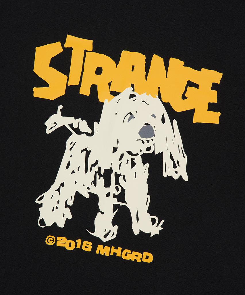 MAHAGRID Strange Puppy Tee Black(Mg2Fmmt506A)