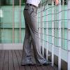 Men's British Fashion Flare Pants - Casual, Business, Iron-Free, Straight Wide-Leg, Korean Style Trousers.