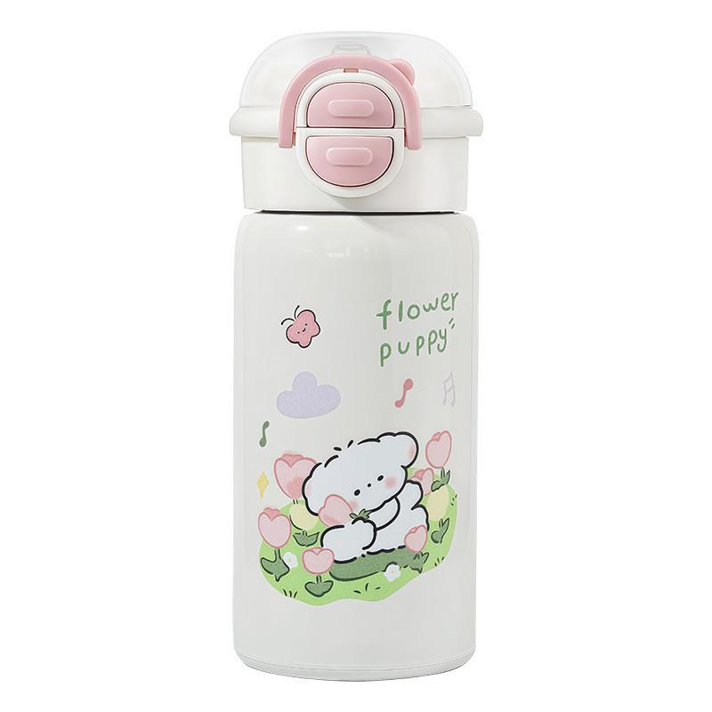 Girls Insulated Water Bottle With Food Grade Steel Large Capacity For School And Travel