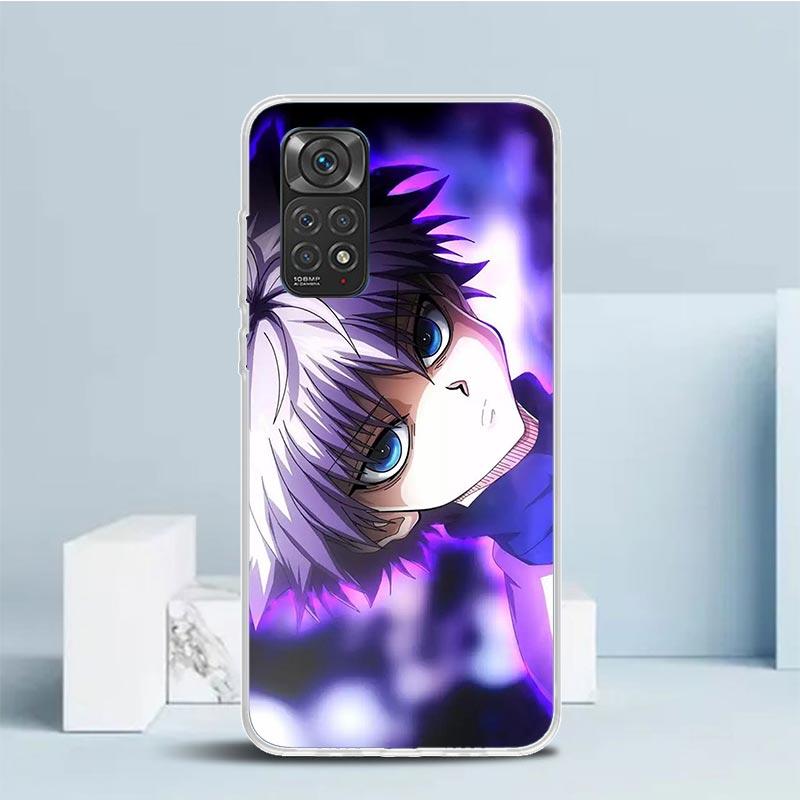 HunterX Killua Handyhülle Für Xiaomi Redmi Note 15 14 14S 13 12S 12 Pro Plus 11S 11 11T 11E 10S 10 + Weiche TPU-Rückseite Redmi N