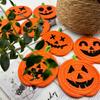4/8Pcs Anti Scald Halloween Drink Pads Handwoven Non-Slip Cup Mat  Restaurant Table