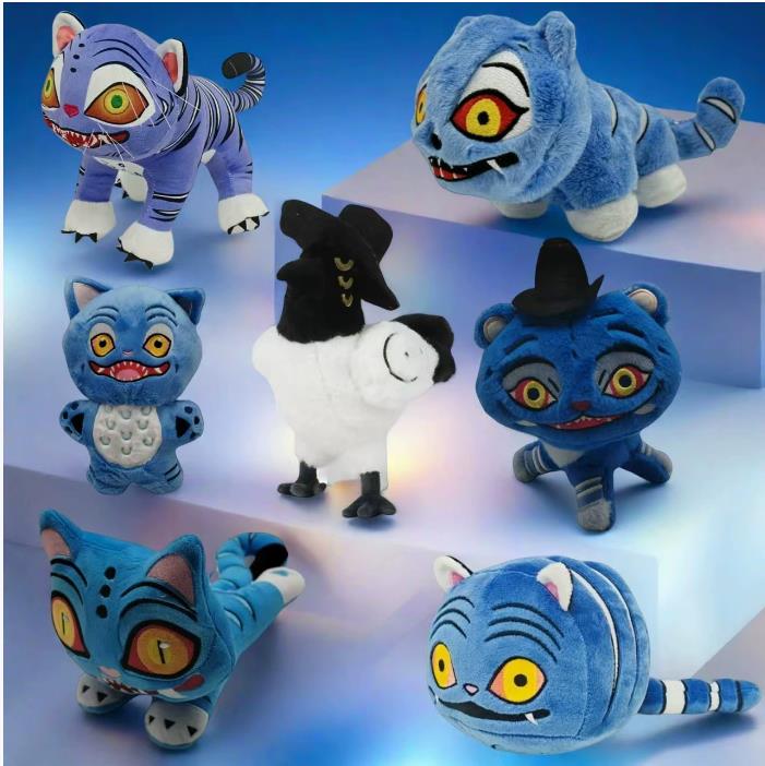 Klíčenky Klíčenky Klíčenky Klíčenky Klíčenky Kpop Lovci démonů Plyš K-POP Dekorace Přívěsek Ozdoba Dárek Klíčenky Klíčenky Klíčenky