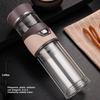 Tea Water Separation Thermos Bottle Stainless Steel Tea Strainer Thermos Infuser Tumbler Vacuum Flask With Tea Filter Two Cover