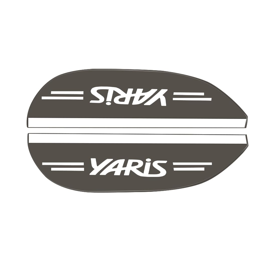 

Совместимый с Yaris козырек бокового зеркала, для автомобилей, защита от дождя, козырек бокового зеркала, Yaris 10 Yaris exclusive чёрный