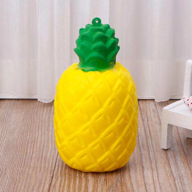 Squeeze Squishy Pineapple Stress Relief Fruit Scented Slow Rising Toy