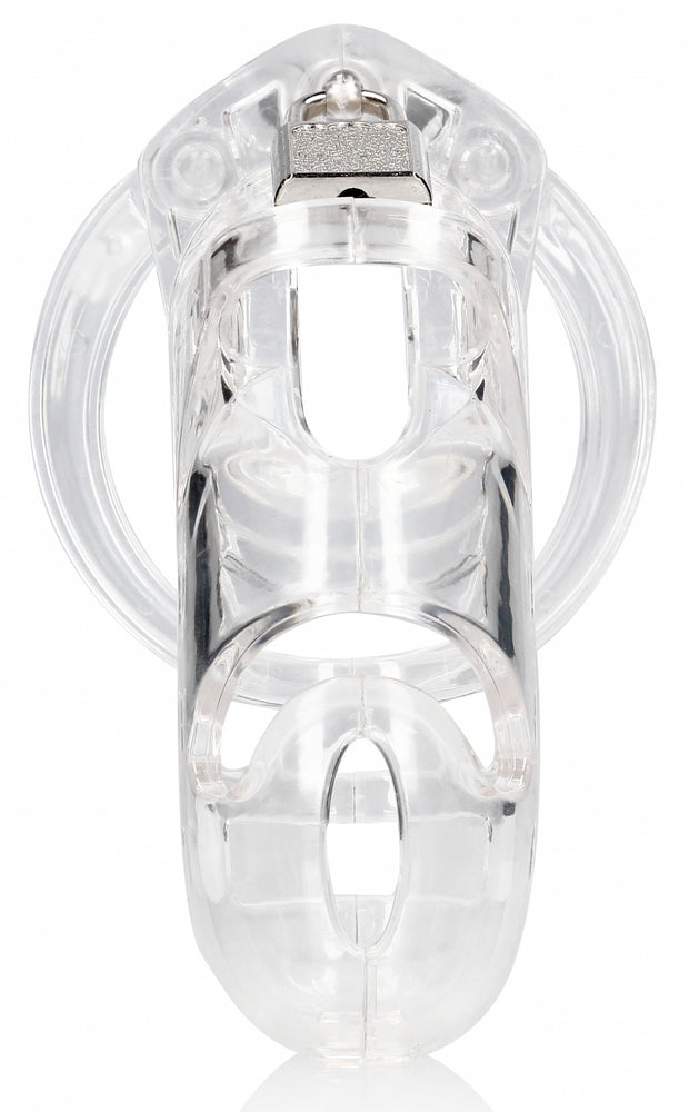 Cage de chasteté ManCage Modèle 26 - 11.5 x 3.5 cm Transparente - MANCAGE - Cages de Chasteté