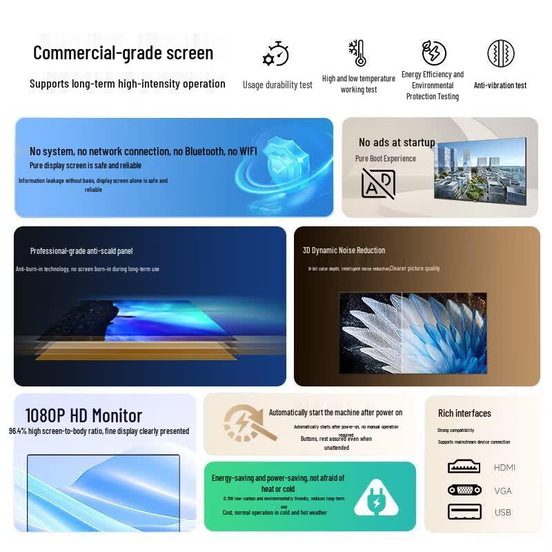 AOC 43-inch Surveillance Monitor (CN version)