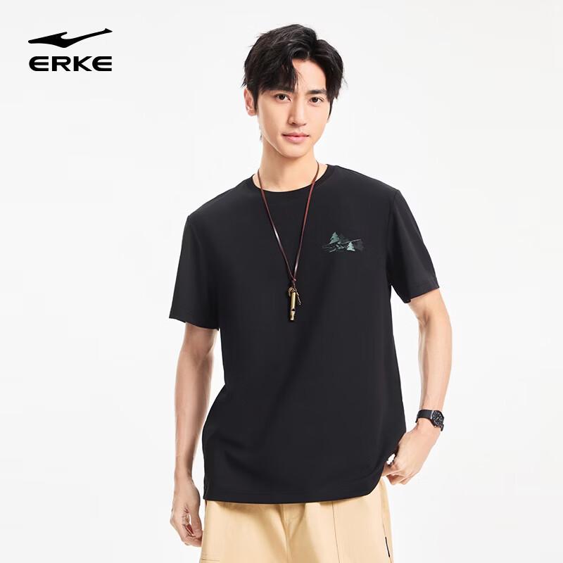 Erke Men's Casual Outdoor Antibacterial T-Shirt