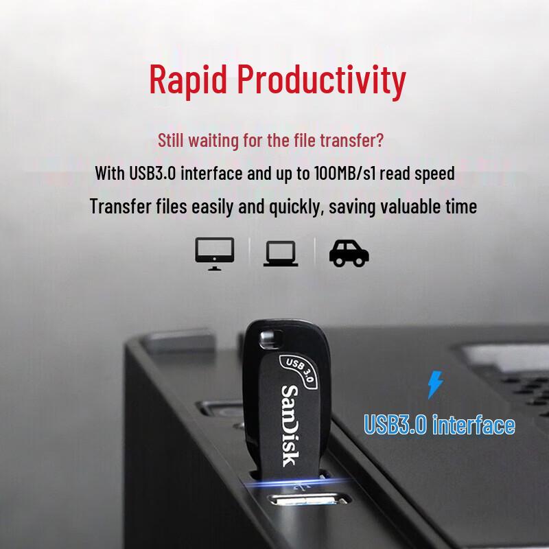 SanDisk CZ410 Compact USB 3.0 Flash Drive