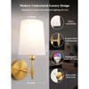 Wireless Rechargeable Battery Powered Wall Light, 4000 Mah, Dimmable, Removable Bulb and Remote, 15 Colors Wireless Wall Light