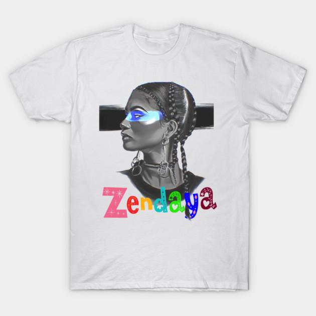 Zendaya Grafica Nuova T-Shirt Unisex Unisex Girocollo Cotone Manica Corta Y2k Oversize Moda Popolare Vintage Maglietta Alta Qualità Regali