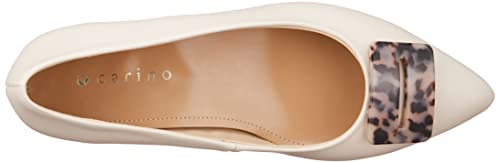 Carino CAKK22005 Women's Light Beige Pumps, Size 22.5 cm