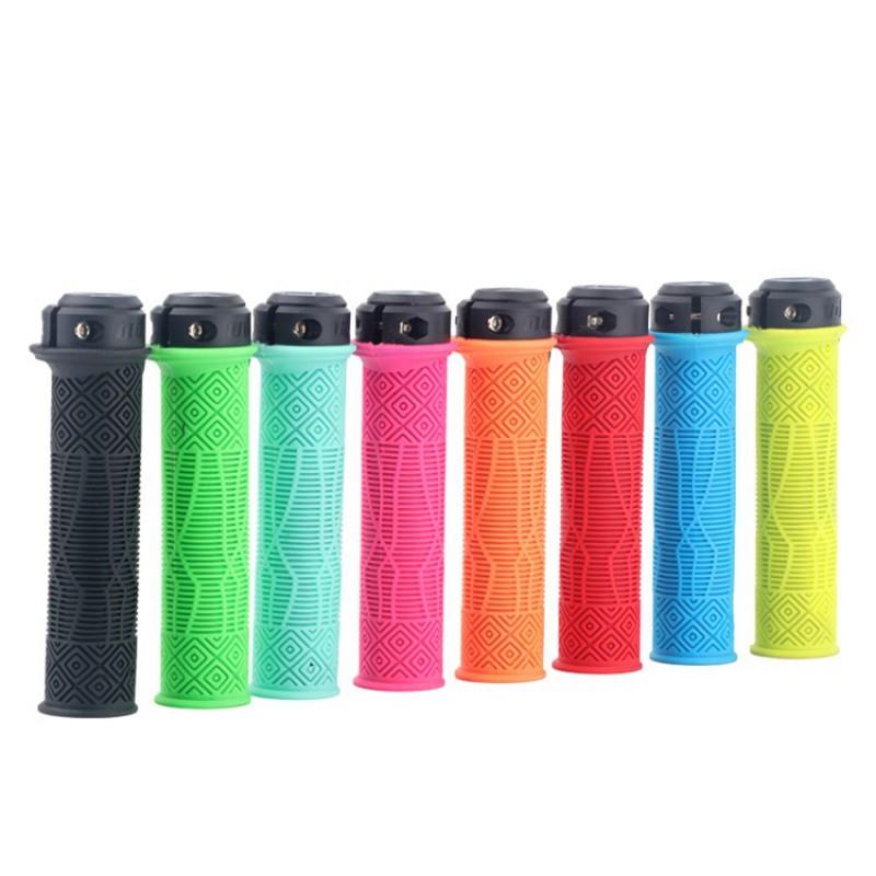 ODI Mountain Bike Handlebar Grips Lock-On Rubber Lightweight Anti-Slip Downhill Trail Cycling