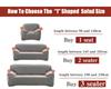 Floral Printing Elastic Slipcovers Stretch Sofa Covers for Living Room Corner Couch Cover Sectional Armchair Cover 1/2/3/4 Seat