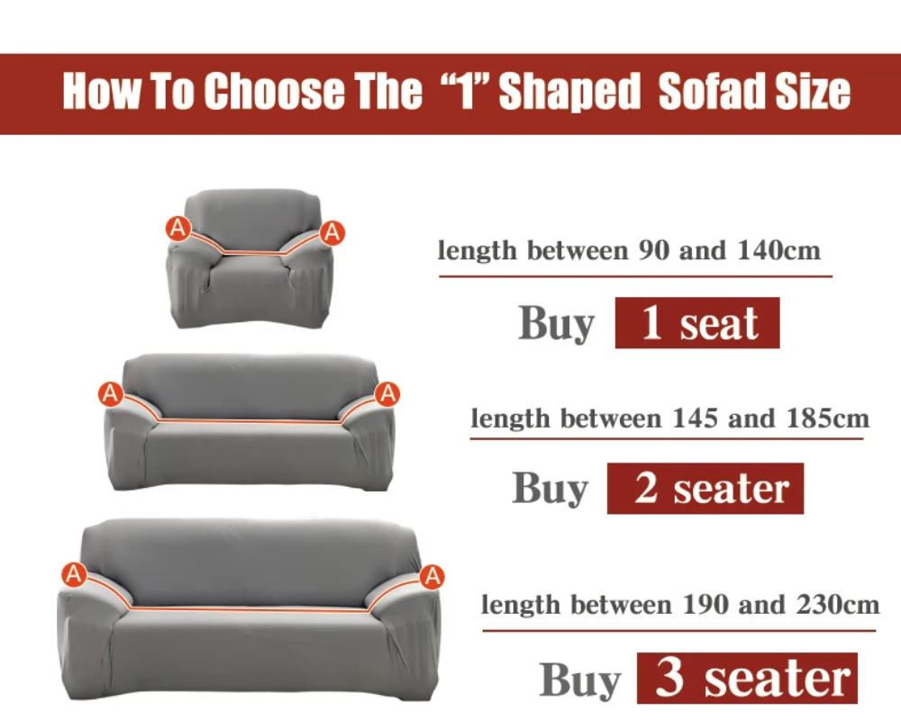 Floral Printing Elastic Slipcovers Stretch Sofa Covers for Living Room Corner Couch Cover Sectional Armchair Cover 1/2/3/4 Seat