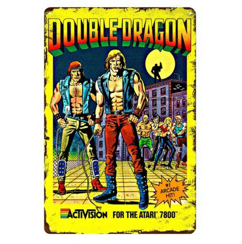 

Double Dragon Retro Video Game Metal Poster Collectable Tin Sign Size 2030cm 20x30cm（7.8x11.8inch）