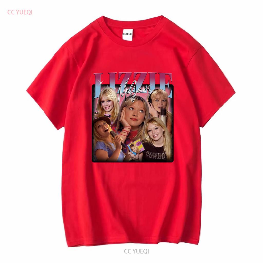 The Lizzie McGuire Movie Family Vacation T Shirt Vintage Washed Stylish Graphic Stretched Streetwear Homme Slightly Unisex