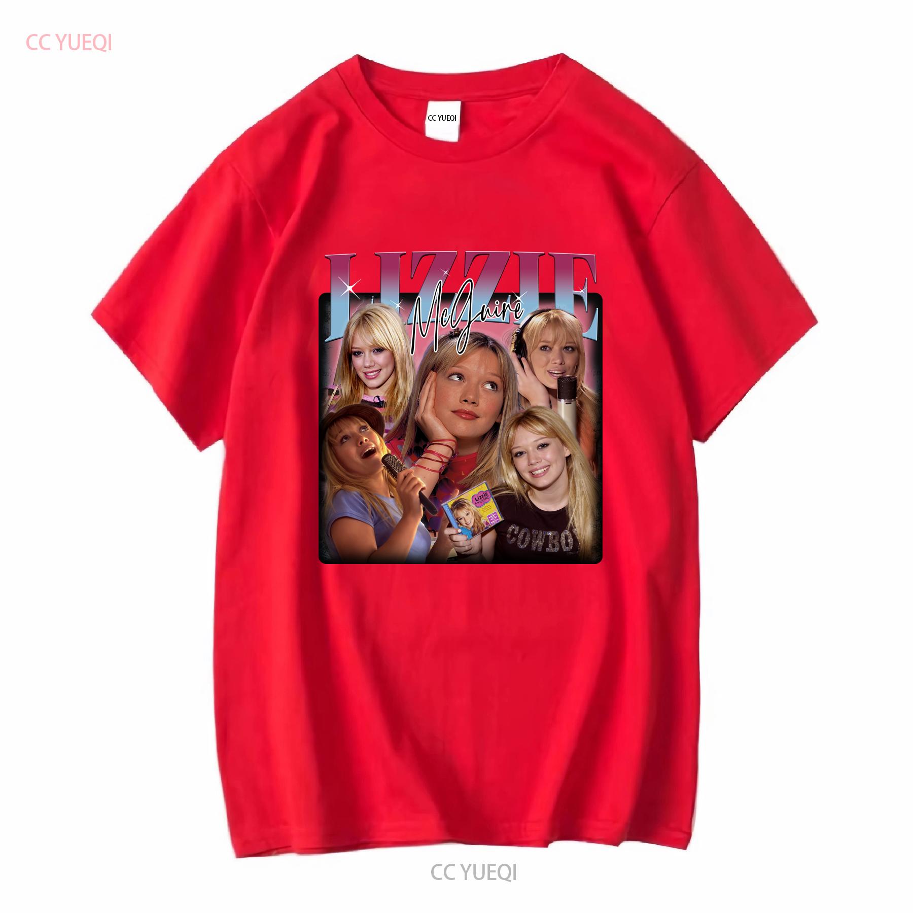 

The Lizzie McGuire Movie Family Vacation T Shirt vintage Washed Stylish graphic Stretched streetwear homme Slightly Unisex S
