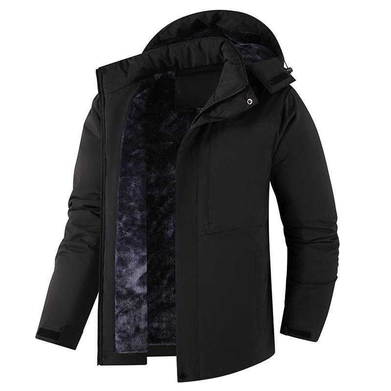 Men s Winter Graphene Cotton Jacket: Windproof, Waterproof, Warm Outdoor Apparel L