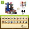 Magnetic Mine Minecraft Minecraft Magnetic Building 3D Educational Magnetic Elementary School Christmas Gift Pieces 10 Figures Ilo Shop Blocks, Vein,