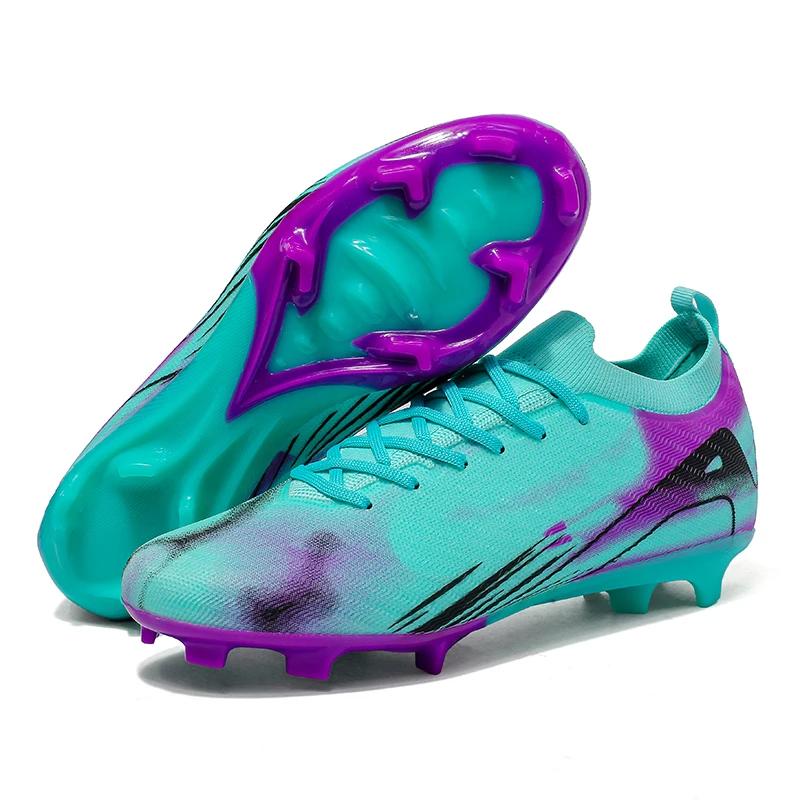 

Men s New Non-Slip Football Sport Shoes Training FG Top Quality Sneakers Football Boots Cleats Wholesale Drop Shipping Unisex Adult 35