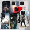 Final Fantasy VII Phone Case Cover for iPhone 7 Plus 8 X XR XS 11 12 Mini 13 Pro Max SE 6 6S 5 5S Soft Pattern Coque Funda