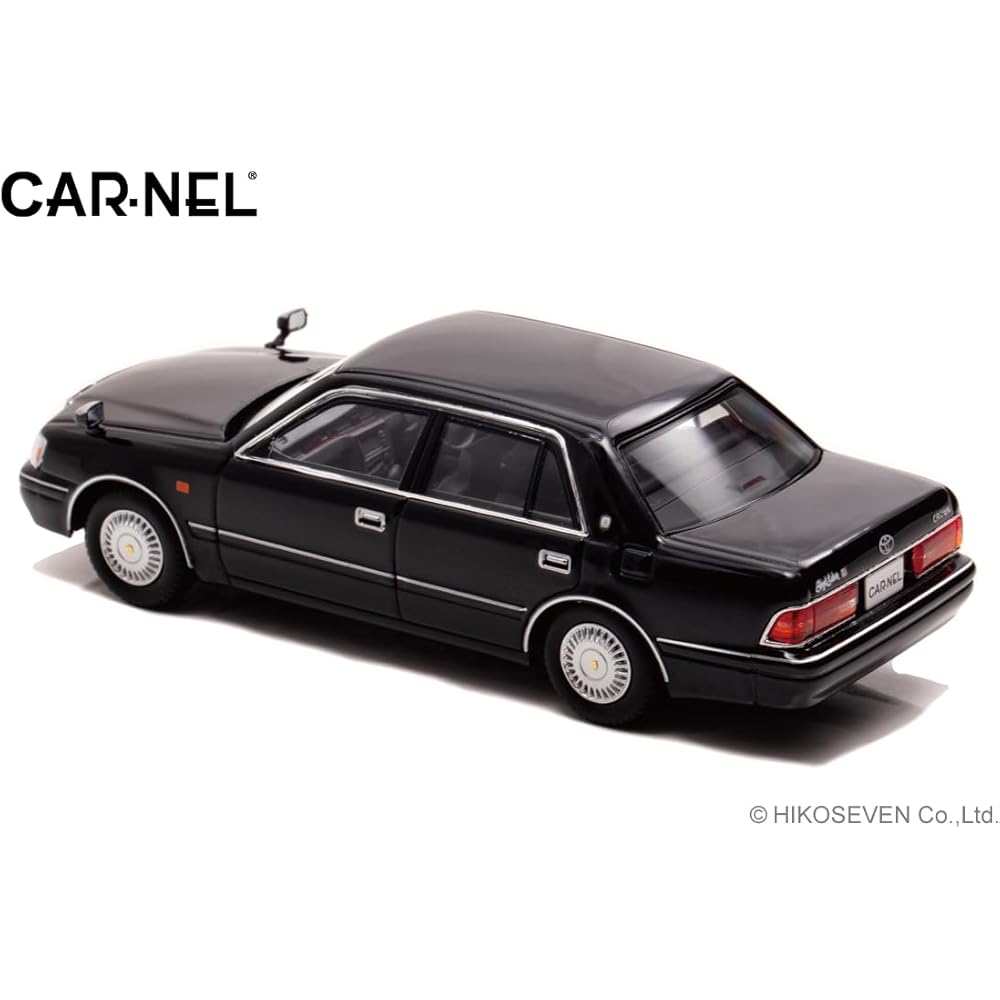 CARNEL 1/43 Scale Toyota Crown Royal Saloon G (JZS155) 1999 Black Finished Model