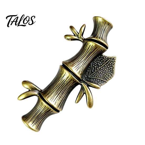 Coats Decorative Pin Vintage Bronze Safety Pin, Large Feather Bird Leaf Flower Lapel Elegant Men Women Brooch for Coats, Jackets, Hats, Bags Design