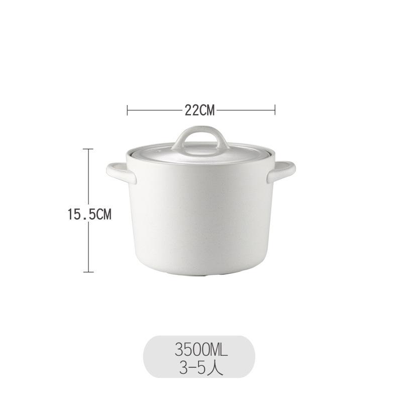 

Японская жаропрочная каменная кастрюля для приготовления супа, большая емкость, керамическая кастрюля, китайская газовая кастрюля