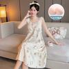 New Sweet Wind Suspender Nightdress Women's Summer Cloud Cotton Loungewear