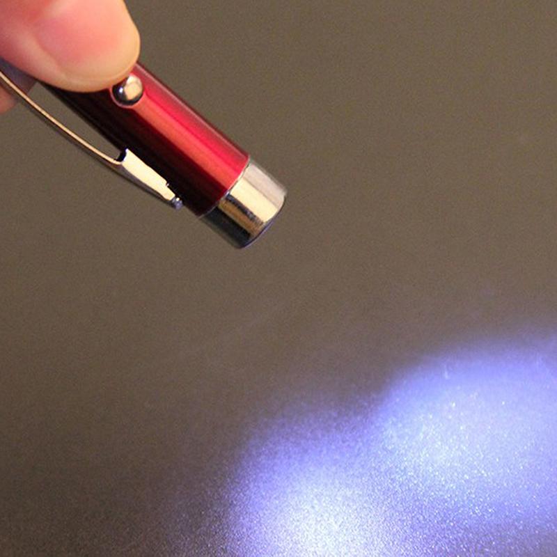Luce LED Multifunzionale 5 in 1 Funzione Magnete Puntatore Capacitivo Penna Laser