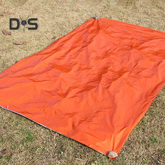 Notfallschlafsack, wasserdicht, tragbar, Thermodecke, leicht, für Outdoor-Camping, Rucksackreisen, Wandern, Erwachsene, Überlebens-Biwaksack
